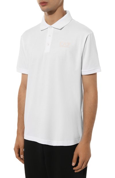 Хлопковое поло EA7, арт. 6DPF16/PJVQZ/XL, фото 3