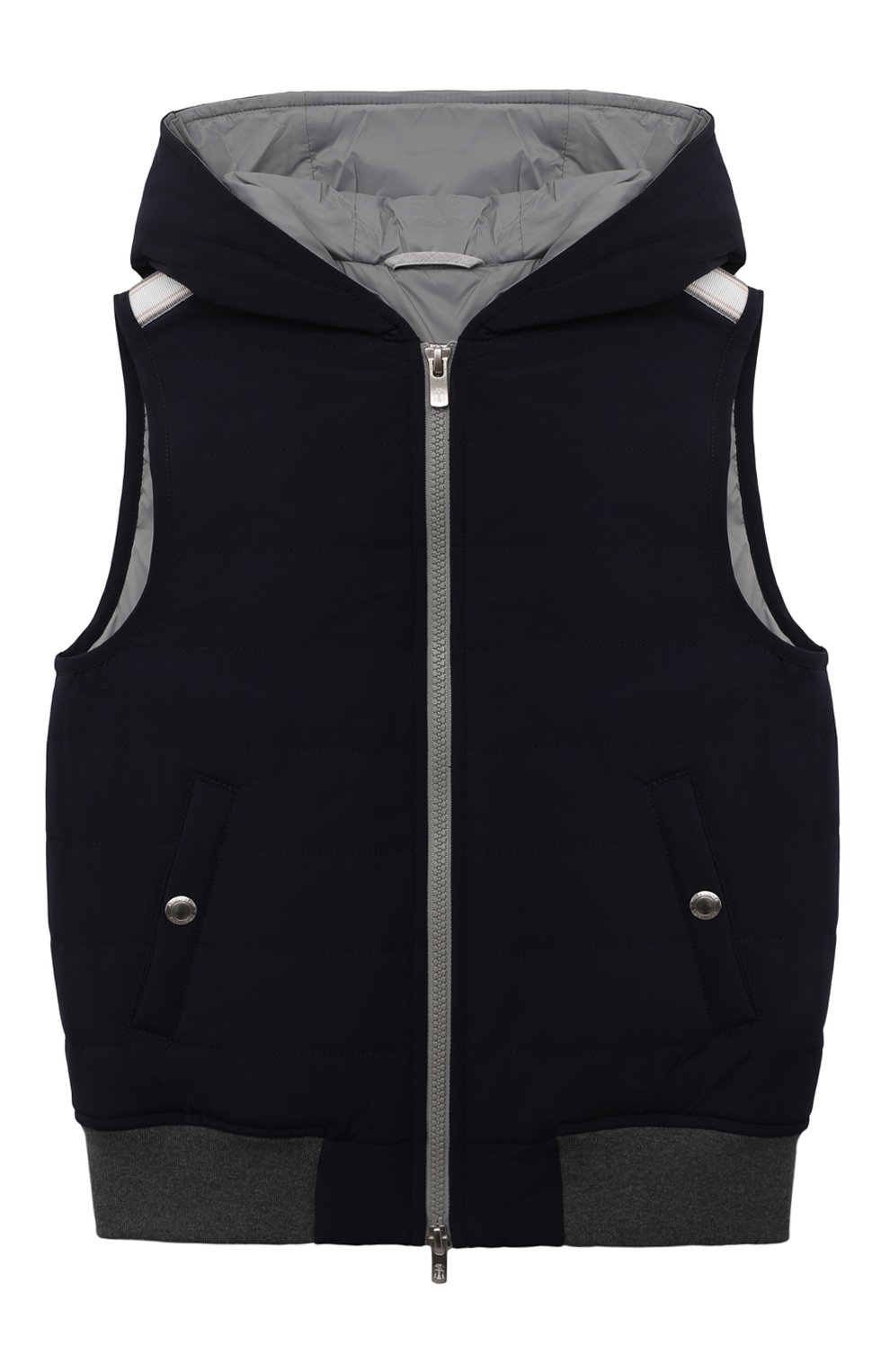 Утепленный жилет BRUNELLO CUCINELLI, арт. BM403J127B, фото 1