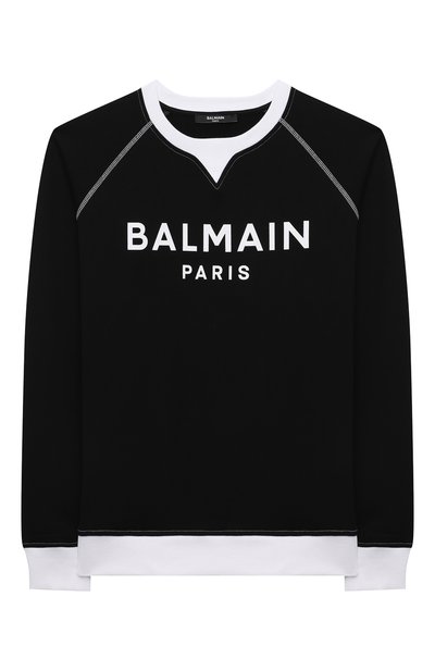 Хлопковый свитшот BALMAIN, арт. 6P4560, фото 1