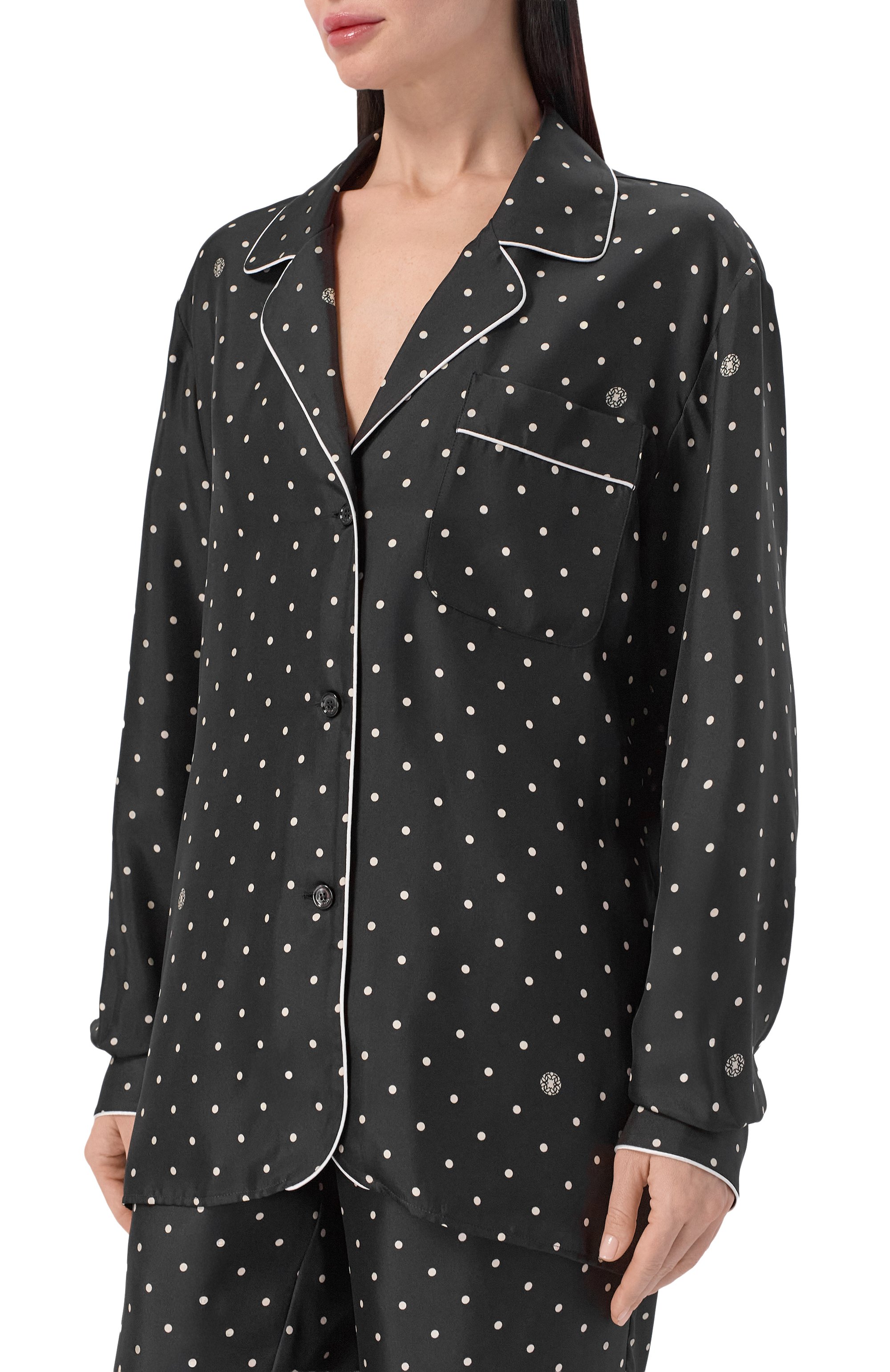 Атласная блузка ELIE SAAB, арт. SH145PR26/TL002, фото 3