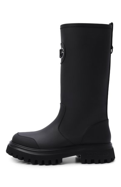 Кожаные сапоги DOLCE & GABBANA, арт. D11436/A3M46_002, фото 2
