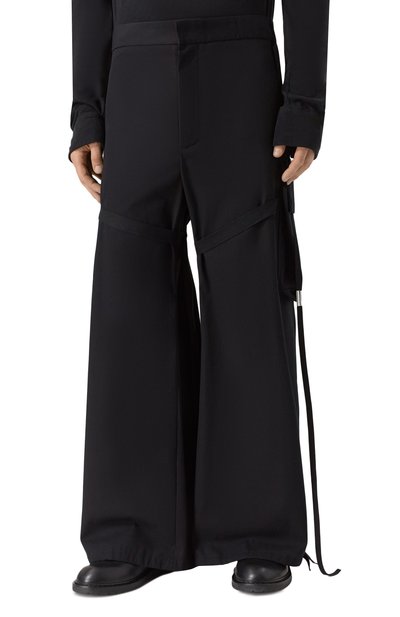 Хлопковые брюки-карго ANN DEMEULEMEESTER, арт. B0012456/FA431, фото 3