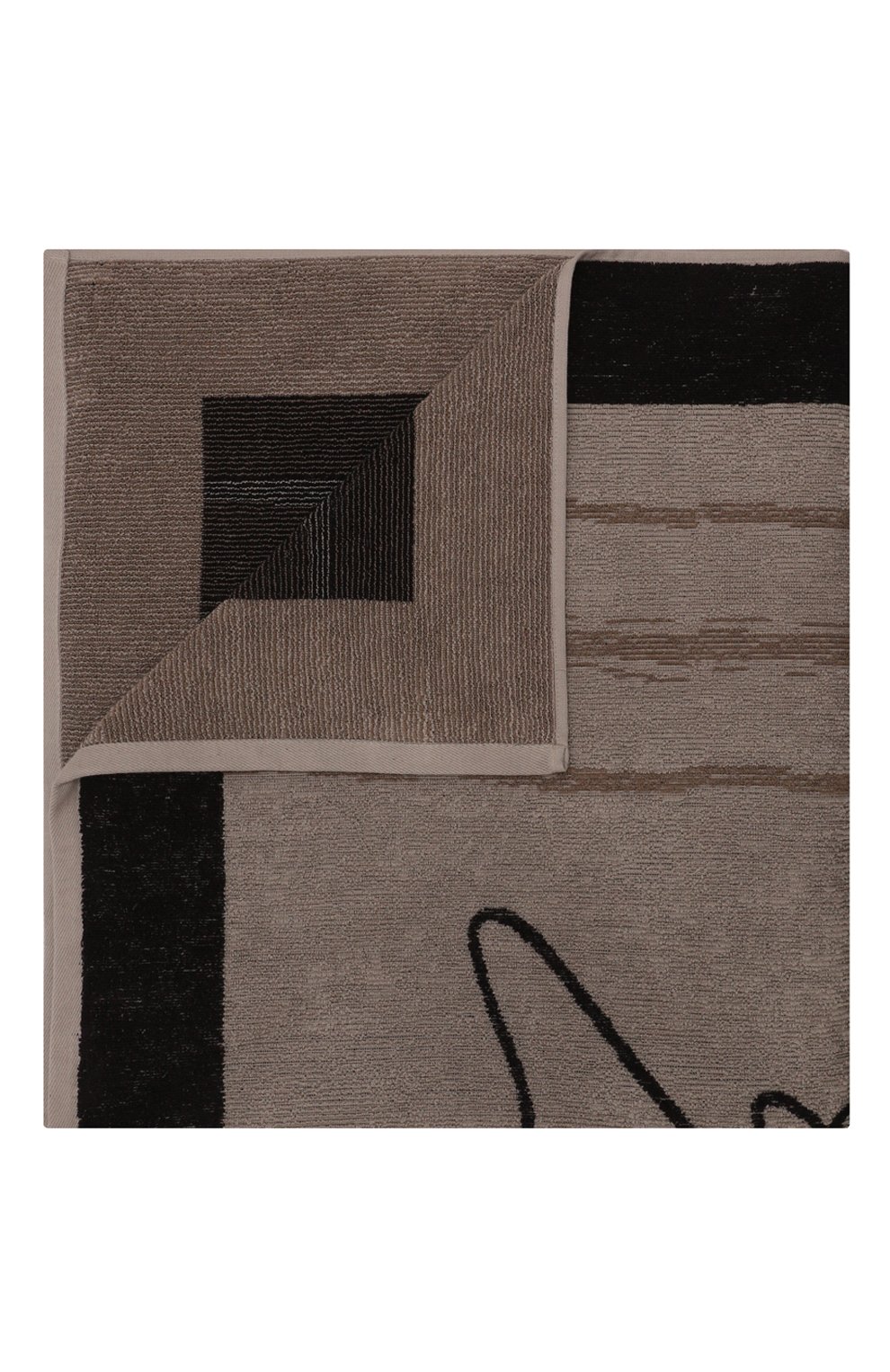 Хлопковое полотенце GIORGIO ARMANI бежевого цвета по цене 52750 руб., арт. 200386/4F960, фото 1 Хлопковое полотенце GIORGIO ARMANI, арт. 200386/4F960, фото 1