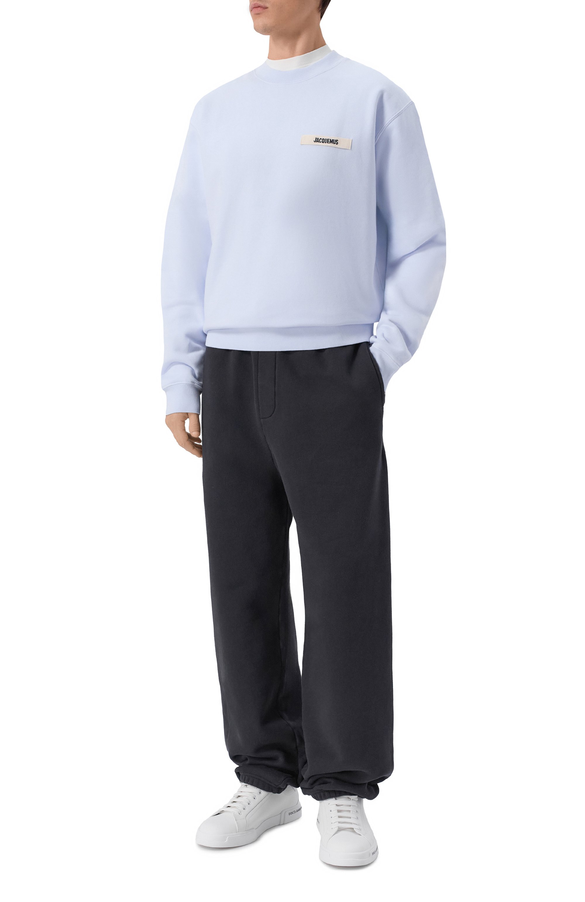 Хлопковый свитшот JACQUEMUS, арт. 24ESSM00206/AJ00126, фото 2