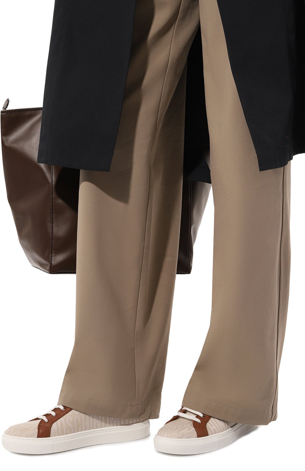 Текстильные кеды MOSCHINO, арт. MN15012G1I/106, фото 3