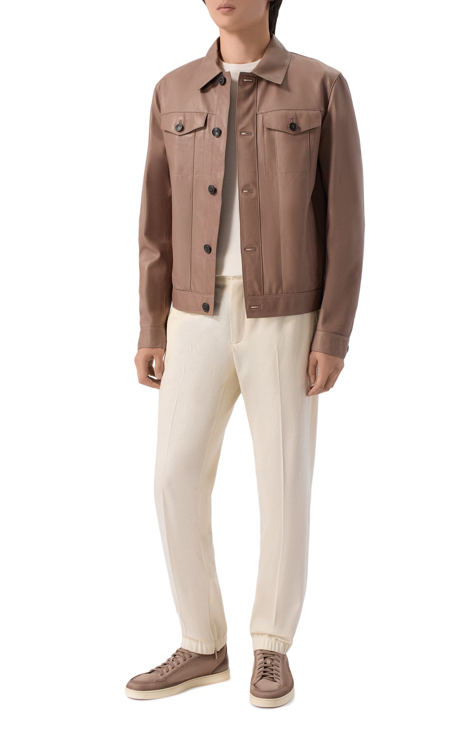Шерстяные джоггеры STEFANO RICCI, арт. M1T5300030/W0036R, фото 2