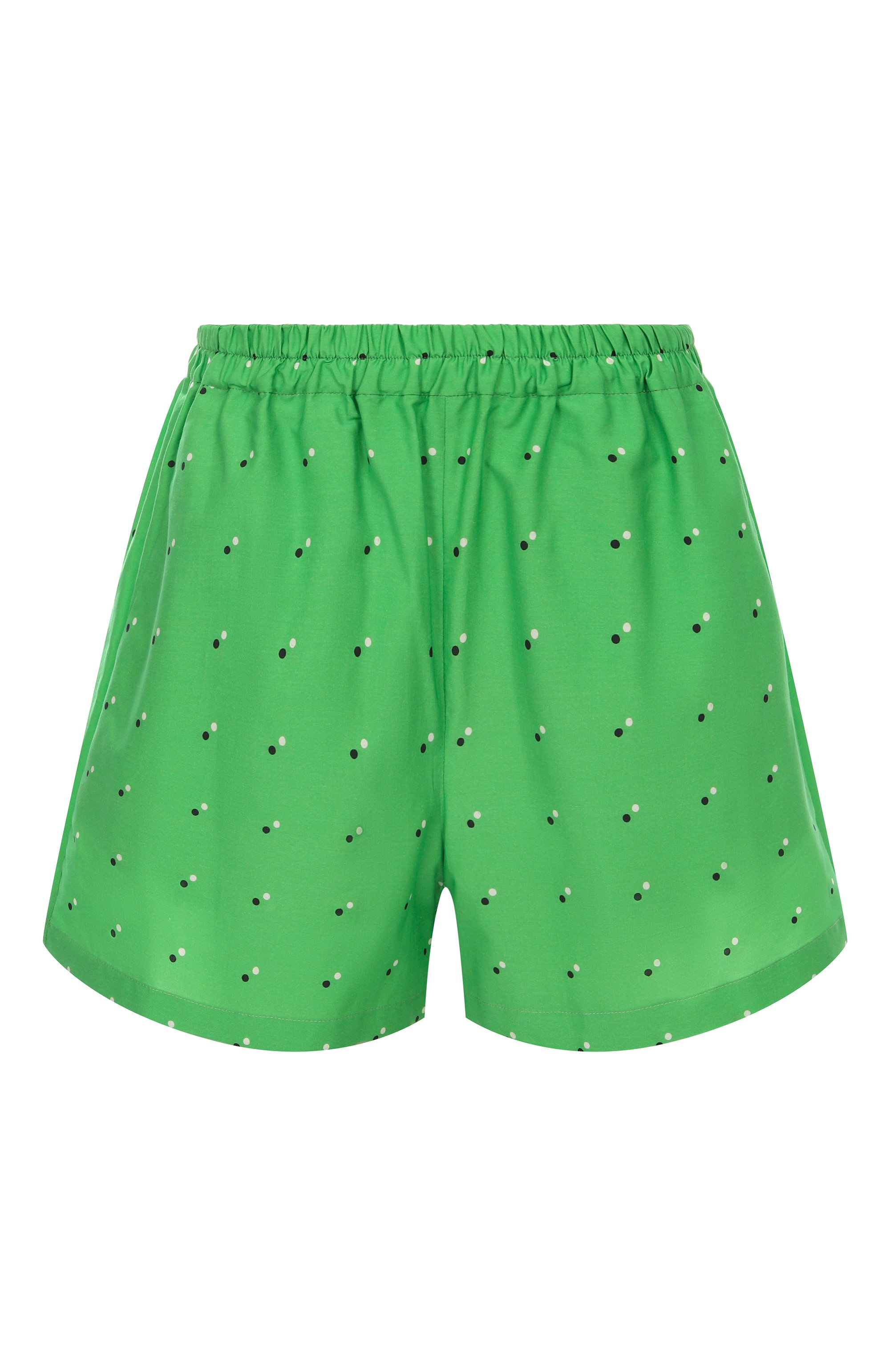 Шорты из хлопка и шелка ХОХЛОМА Х АЛЕНА АХМАДУЛЛИНА, арт. WTP2247, фото 1