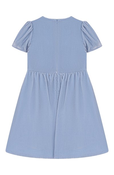 Платье из вискозы и шелка ELIE SAAB JUNIOR, арт. EFAB149/TS1127, фото 2