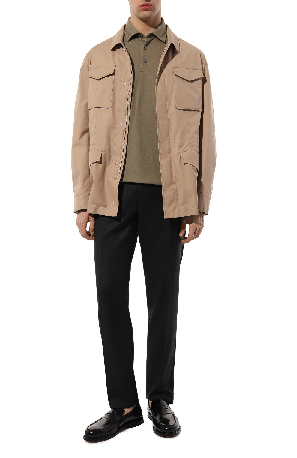 Хлопковое поло ZEGNA, арт. UD392A7/D752, фото 2