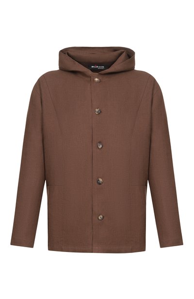 Мужская льняная рубашка KITON, арт. UMCLUCAH09690