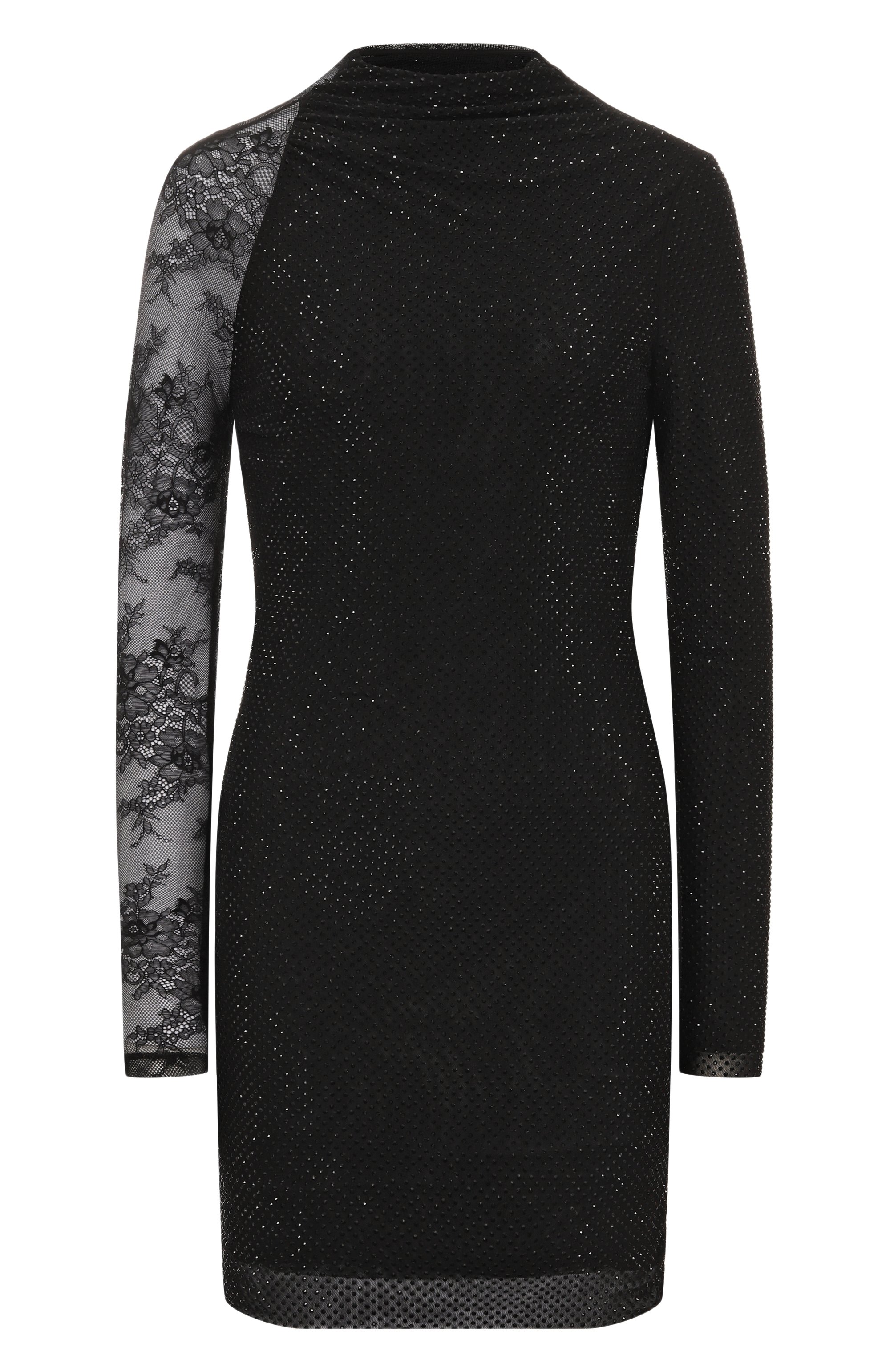 Платье с отделкой стразами SELF-PORTRAIT, арт. SC25006SB, фото 1