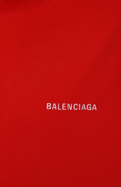 Хлопковая футболка BALENCIAGA, арт. 612966/TMVF4, фото 5