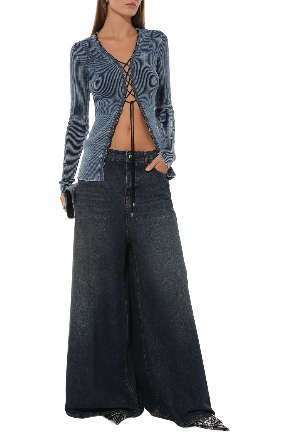 Хлопковый кардиган DIESEL, арт. A14255/0ANAF, фото 2