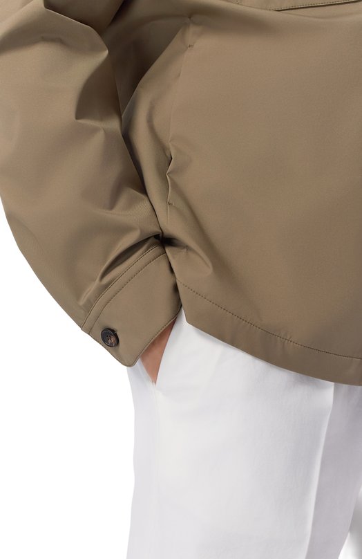 Куртка-рубашка Loro Piana FAQ3020 Хаки  FAQ3020 Фото 5