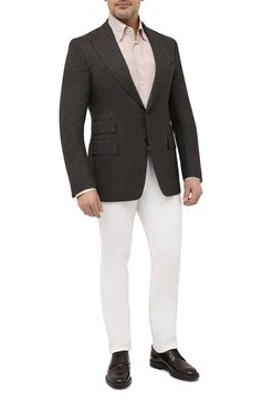 Рубашка из шелка и хлопка ZILLI, арт. MFV-84080-G11614/0009/45-49, фото 2