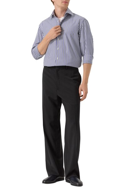 Кожаные лоферы DOUCAL'S, арт. DU3392N0TTUT259N, фото 2