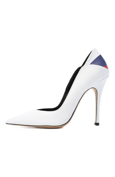 Кожаные туфли ALEKSANDERSIRADEKIAN, арт. IZ0/LEATHER/FLAGS RUSSIA - WHITE, фото 3