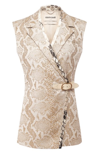 Женский жилет с принтом ROBERTO CAVALLI, арт. IQT406/FY016