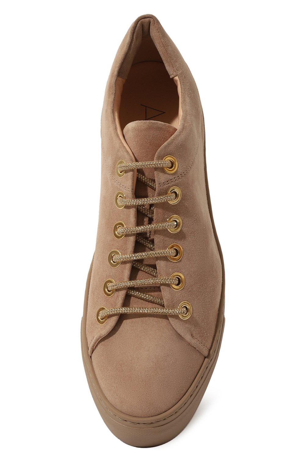 Замшевые кеды crystal AGL, арт. D925270PGKV153G103, фото 6