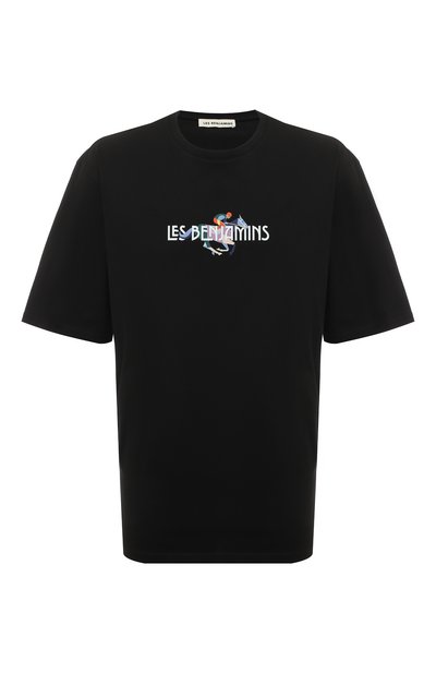 Хлопковая футболка LES BENJAMINS, арт. LB23SSH0EMU0T-011, фото 1