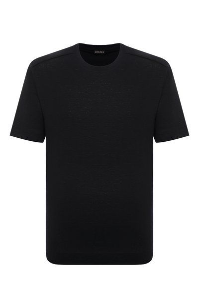 Мужская льняная футболка ZEGNA, арт. UD376A7/D783