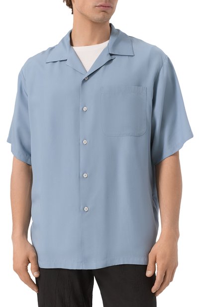 Рубашка из вискозы MSGM, арт. 3840ME03X/257007, фо�то 3