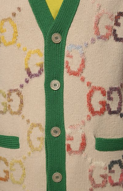 Шерстяной кардиган GUCCI, арт. 684883/XKB80, фото 5