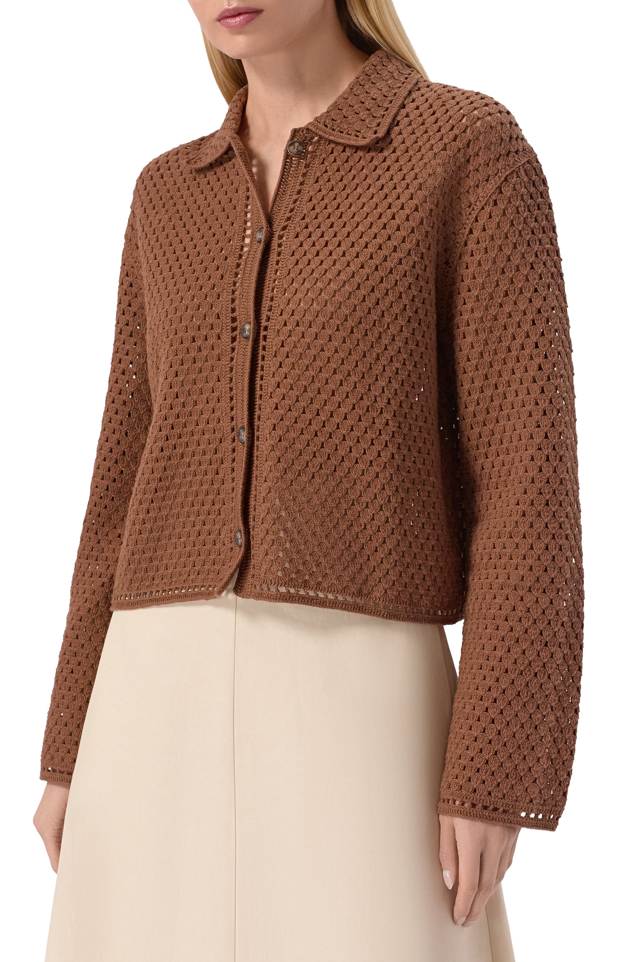 Хлопковый кардиган 12 STOREEZ, арт. 136941, фото 3