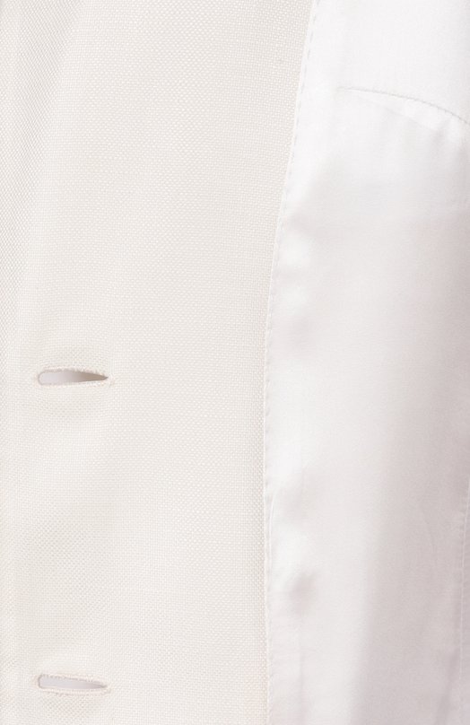 Жакет из вискозы Kiton D50514K0919B01 Белый  D50514K0919B01 Фото 7