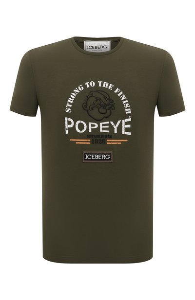 Хлопковая футболка ICEBERG, арт. 22I I1P0/F018/6318, фото 1