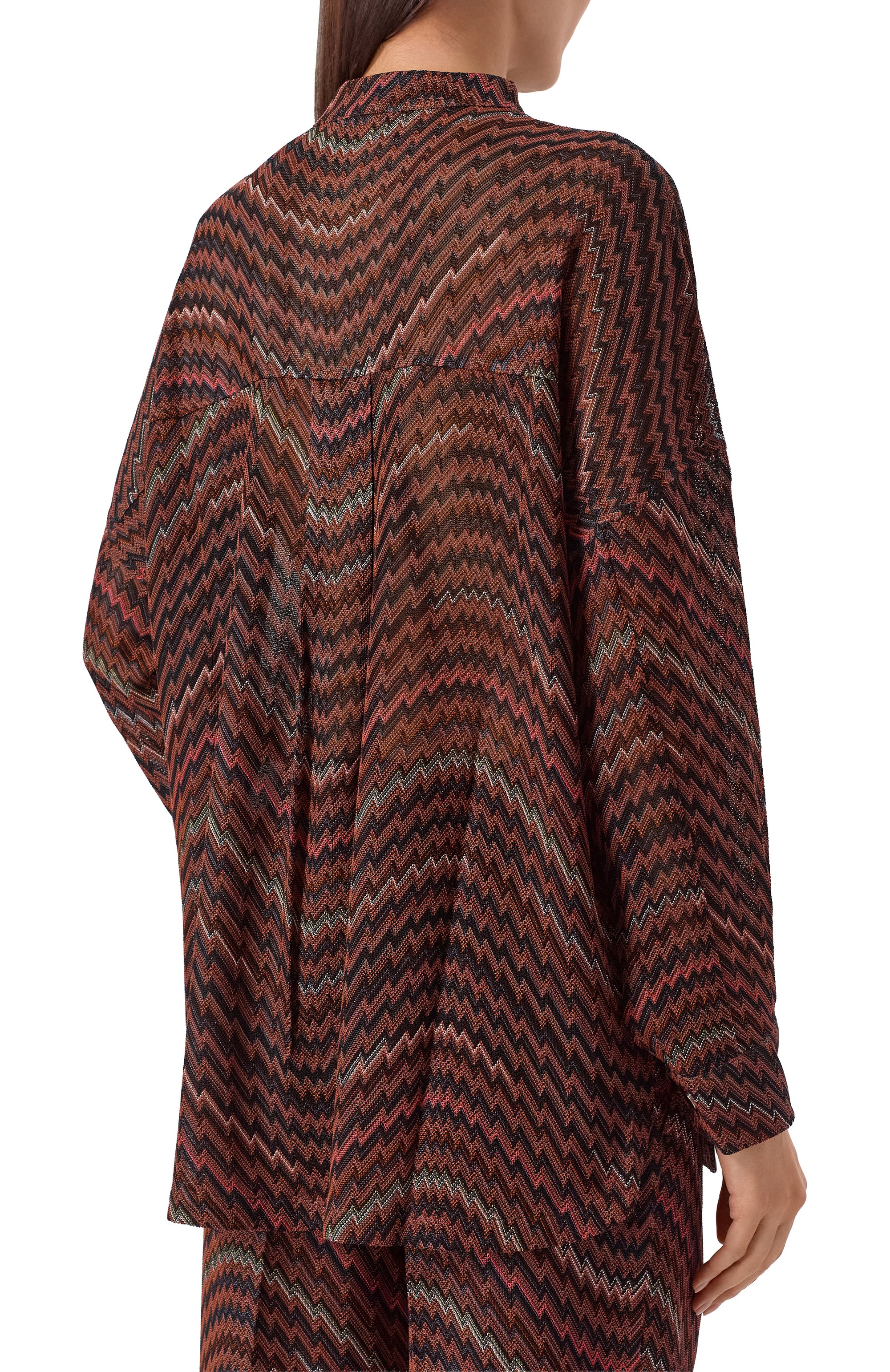 Блузка из вискозы и хлопка MISSONI, арт. DS25WJ0F/BC005D, фото 4