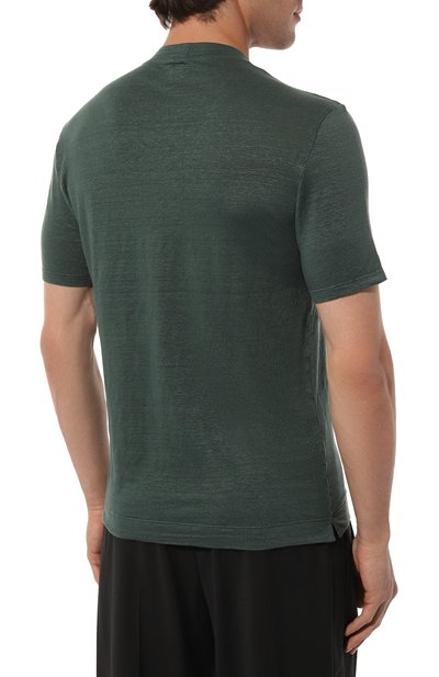 Льняная футболка FEDELI, арт. 6UED0151, фото 4