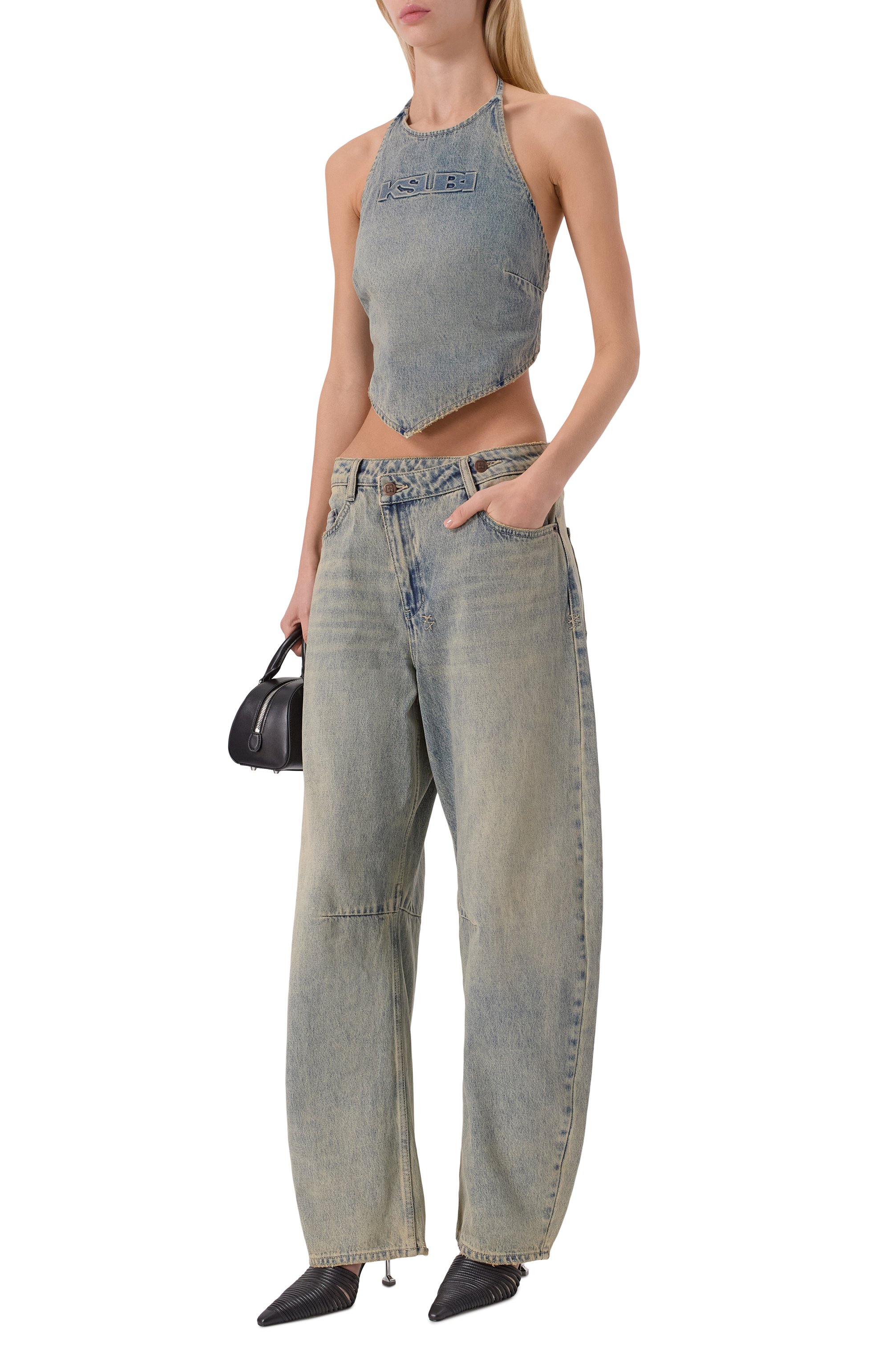 Джинсовый топ KSUBI, арт. WPF25FT007, фото 2