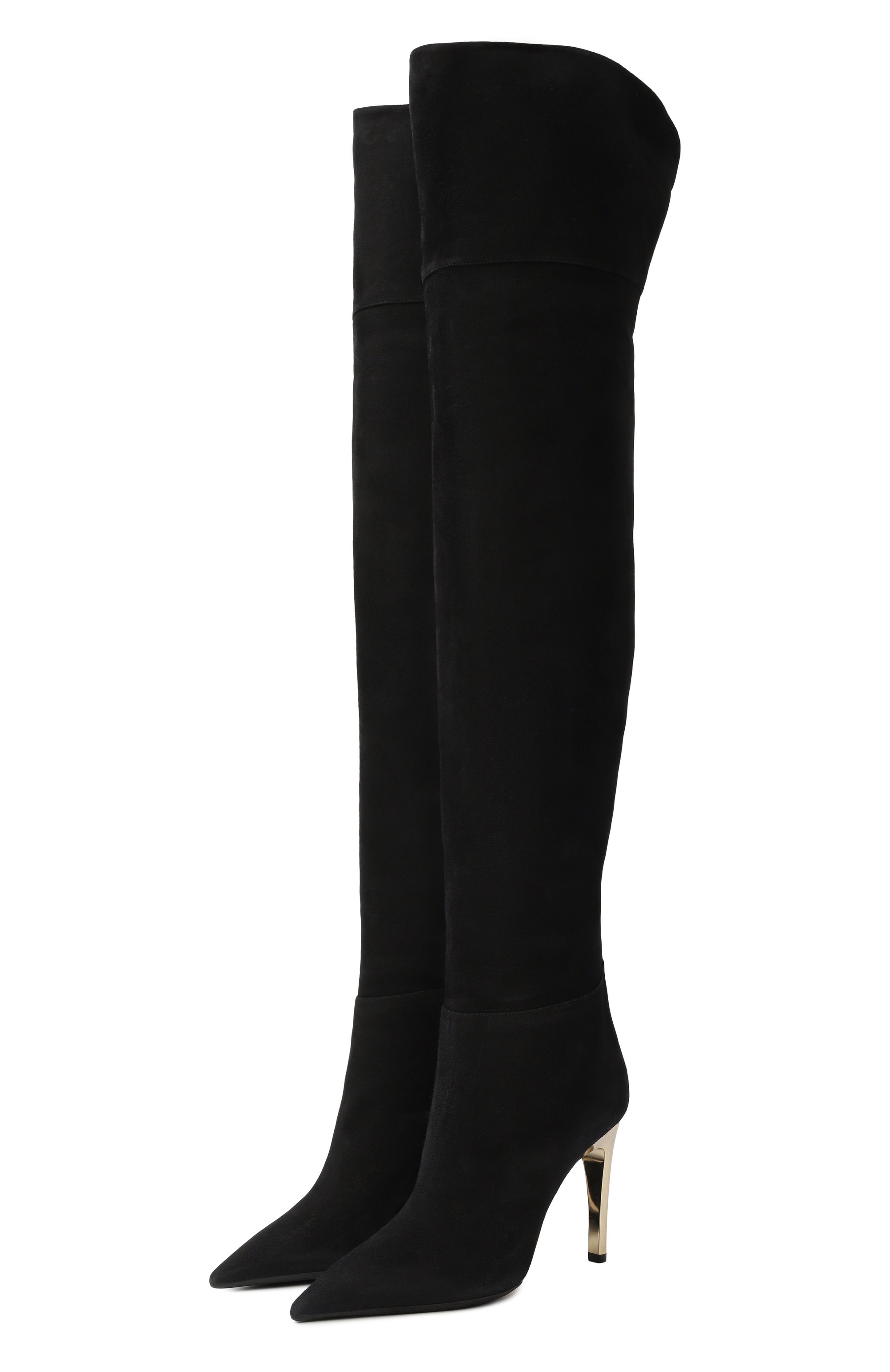 Замшевые ботфорты cierra 100 JIMMY CHOO, арт. CIERRA 0TK 100/SUE, фото 1