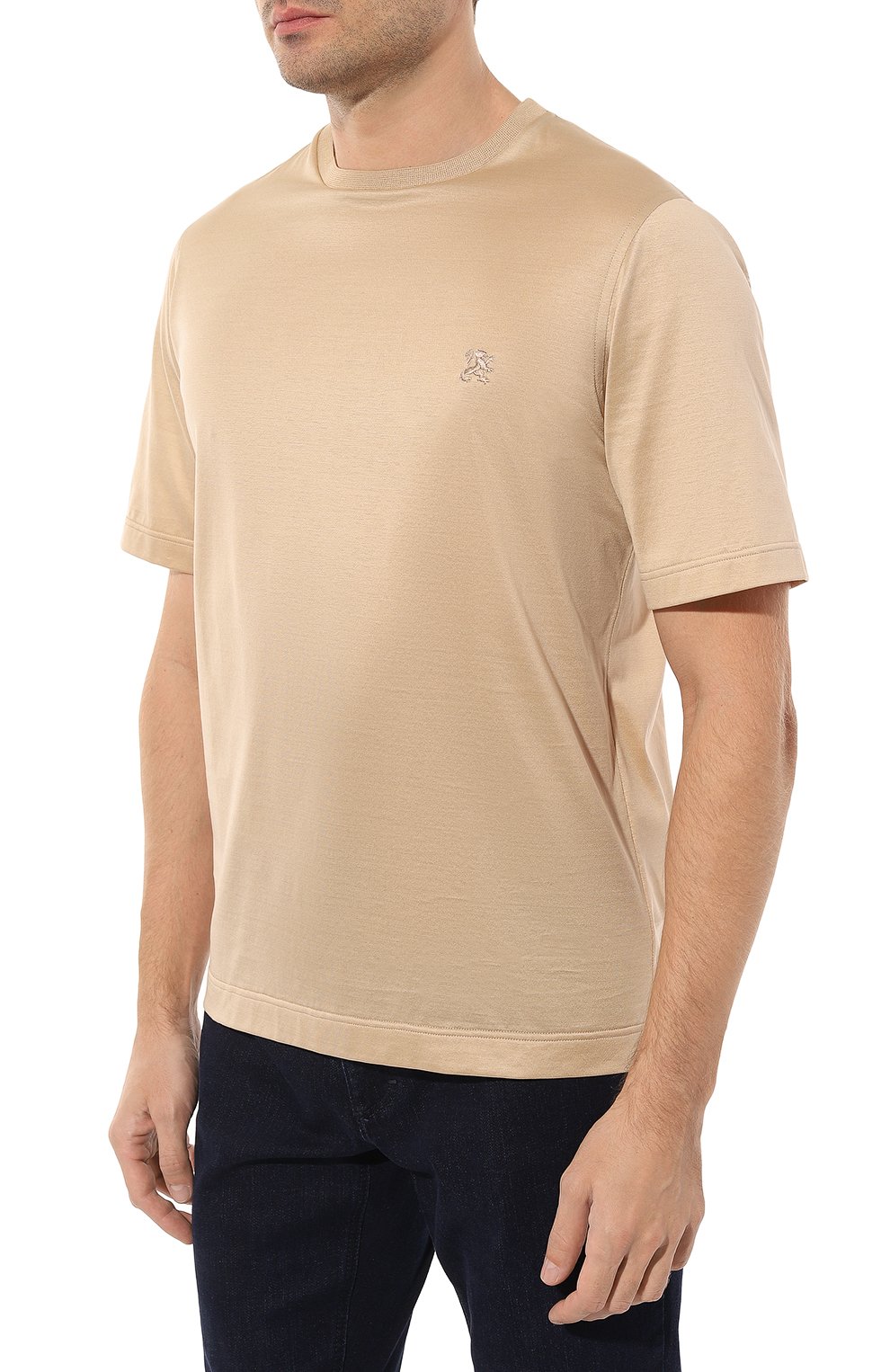 Хлопковая футболка ZILLI, арт. TSR02DZS56014ZSAAAAAA, фото 3