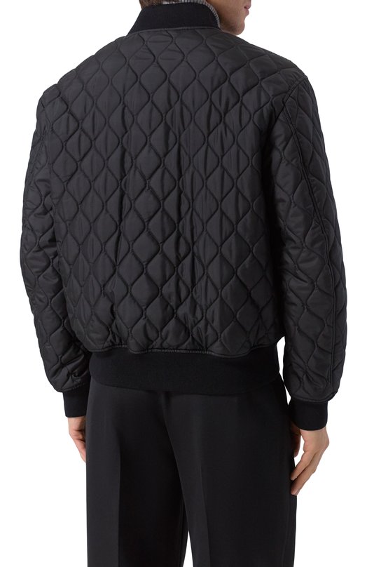 Шелковый бомбер MVST M25.1PM.0005/ZEGNA SILK Чёрный  M25.1PM.0005/ZEGNA SILK Фото 4