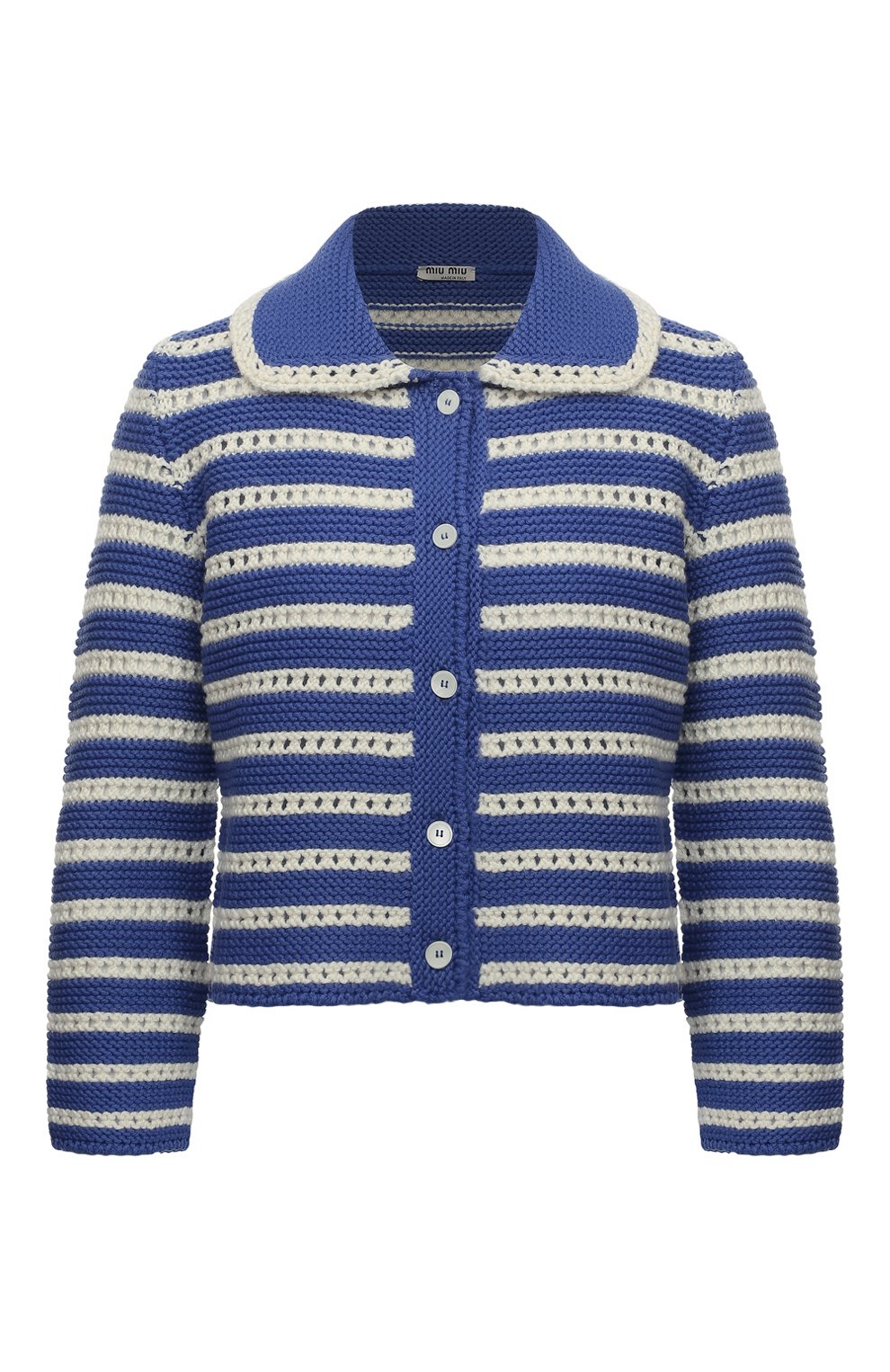 Шерстяной кардиган MIU MIU, арт. MMF466-1Y41-F0013, фото 1