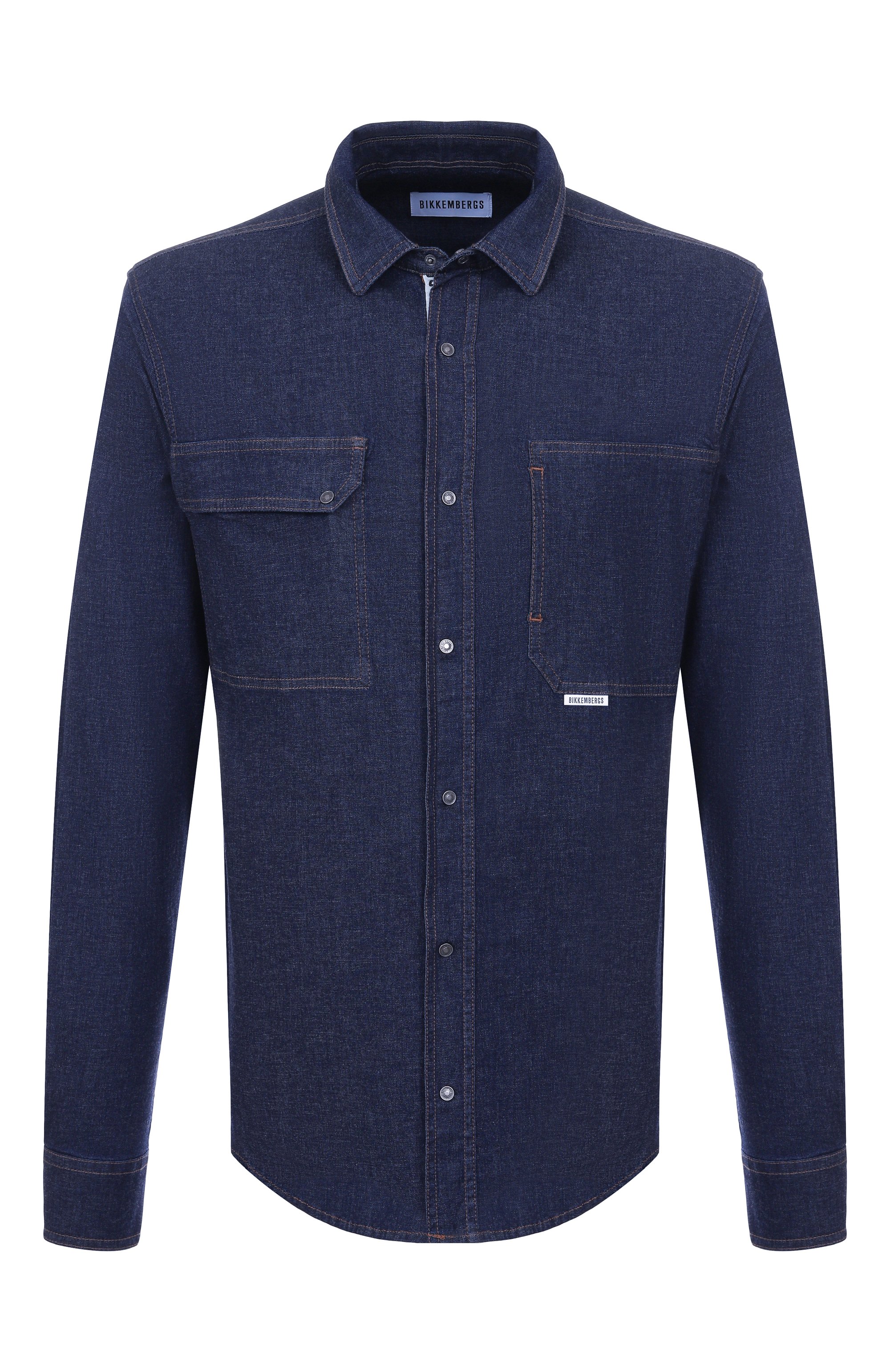 Джинсовая рубашка DIRK BIKKEMBERGS, арт. BMS1039, фото 1