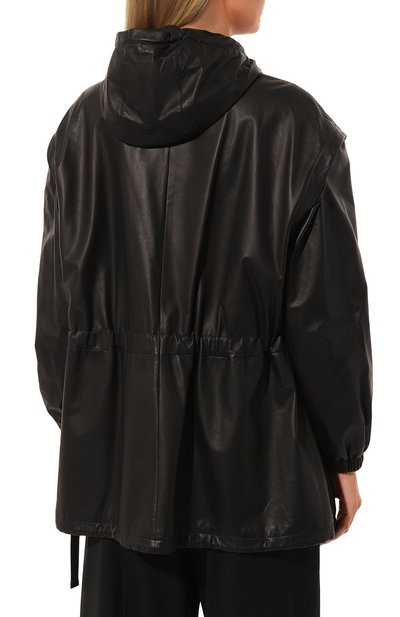 Кожаная куртка PRADA, арт. 58A044-08P-F0002, фото 4