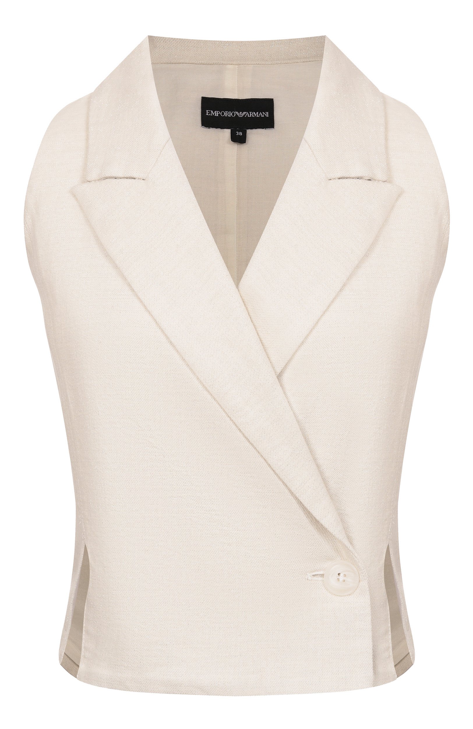 Жилет из хлопка и вискозы EMPORIO ARMANI, арт. EW005248/AF28335, фото 1