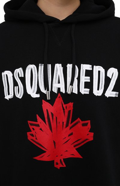 Хлопковое худи DSQUARED2, арт. S75GU0363/S25042, фото 5