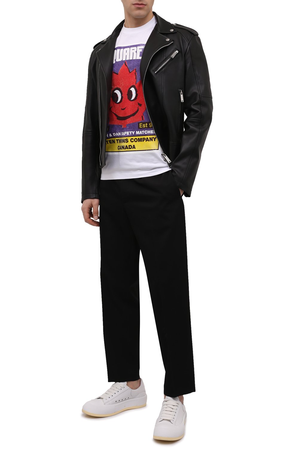 Хлопковая футболка DSQUARED2, арт. S74GD0989/S23009, фото 2