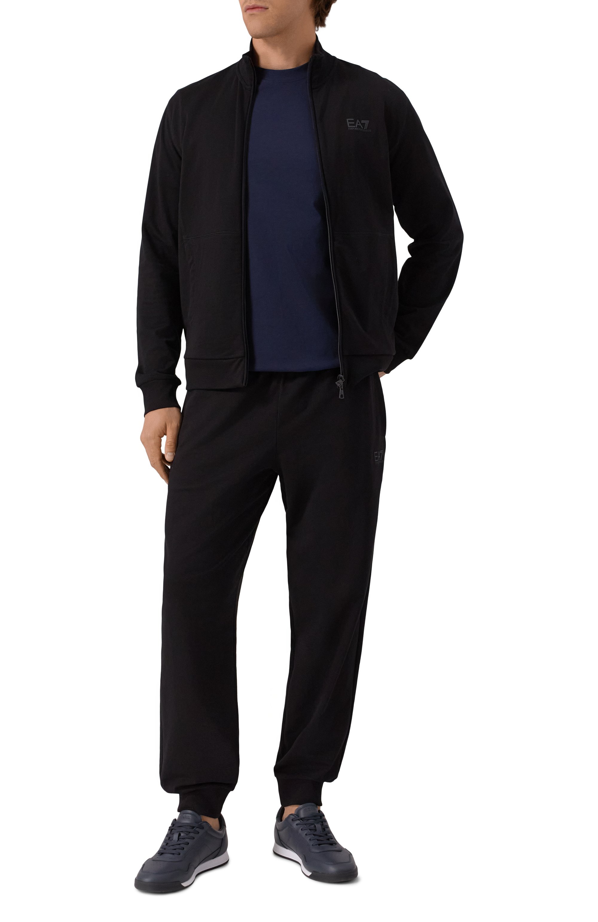 Хлопковая футболка EA7, арт. 7M000156/AF13741, фото 2