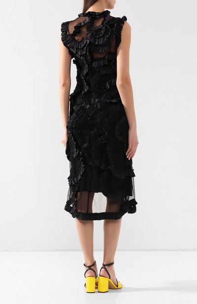 Платье 4 moncler simone rocha MONCLER GENIUS черного цвета по цене 112000 руб., арт. E1-09W-68113-02-549YZ, фото 4 Платье 4 moncler simone rocha MONCLER GENIUS, арт. E1-09W-68113-02-549YZ, фото 4