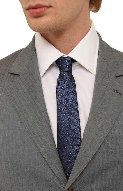 Шелковый галстук CANALI, ар т. 18/HJ03815, фото 2