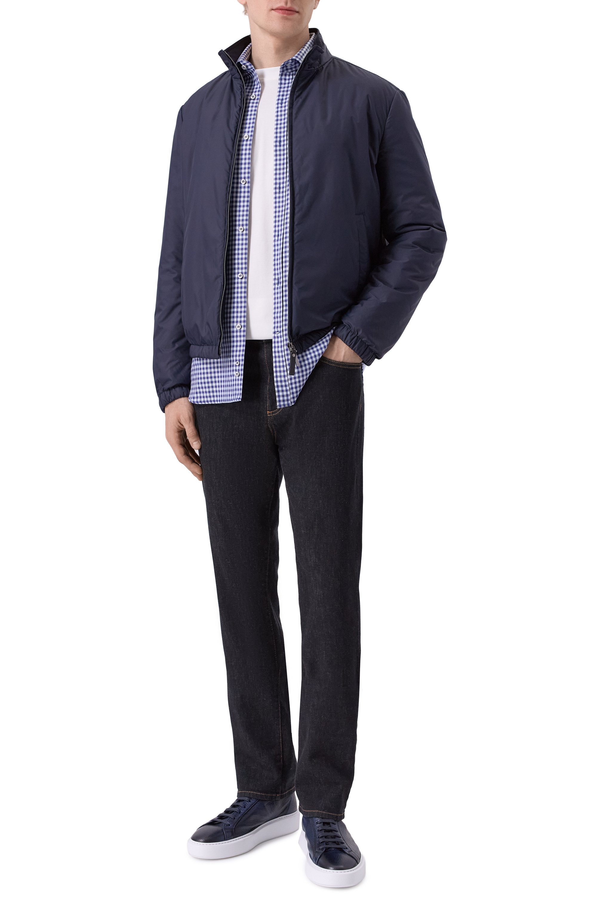 Хлопковая рубашка PAUL&SHARK, арт. 14313151CF, фото 2