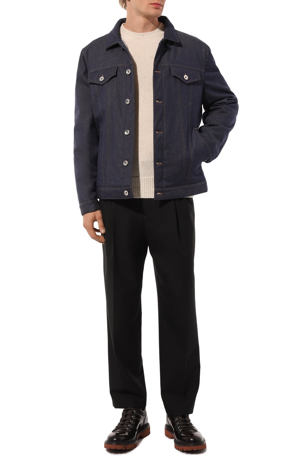 Джинсовая куртка BRUNELLO CUCINELLI, арт. MY4466880, фото 2