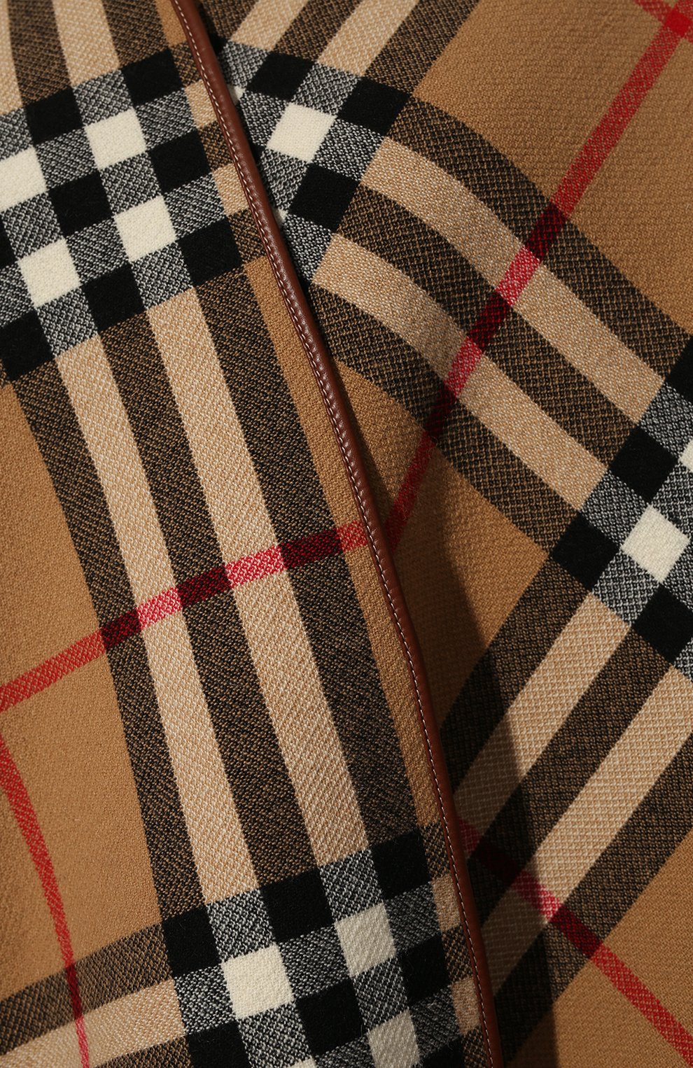 Шерстяная накидка cape BURBERRY, арт. 8050482, фото 5