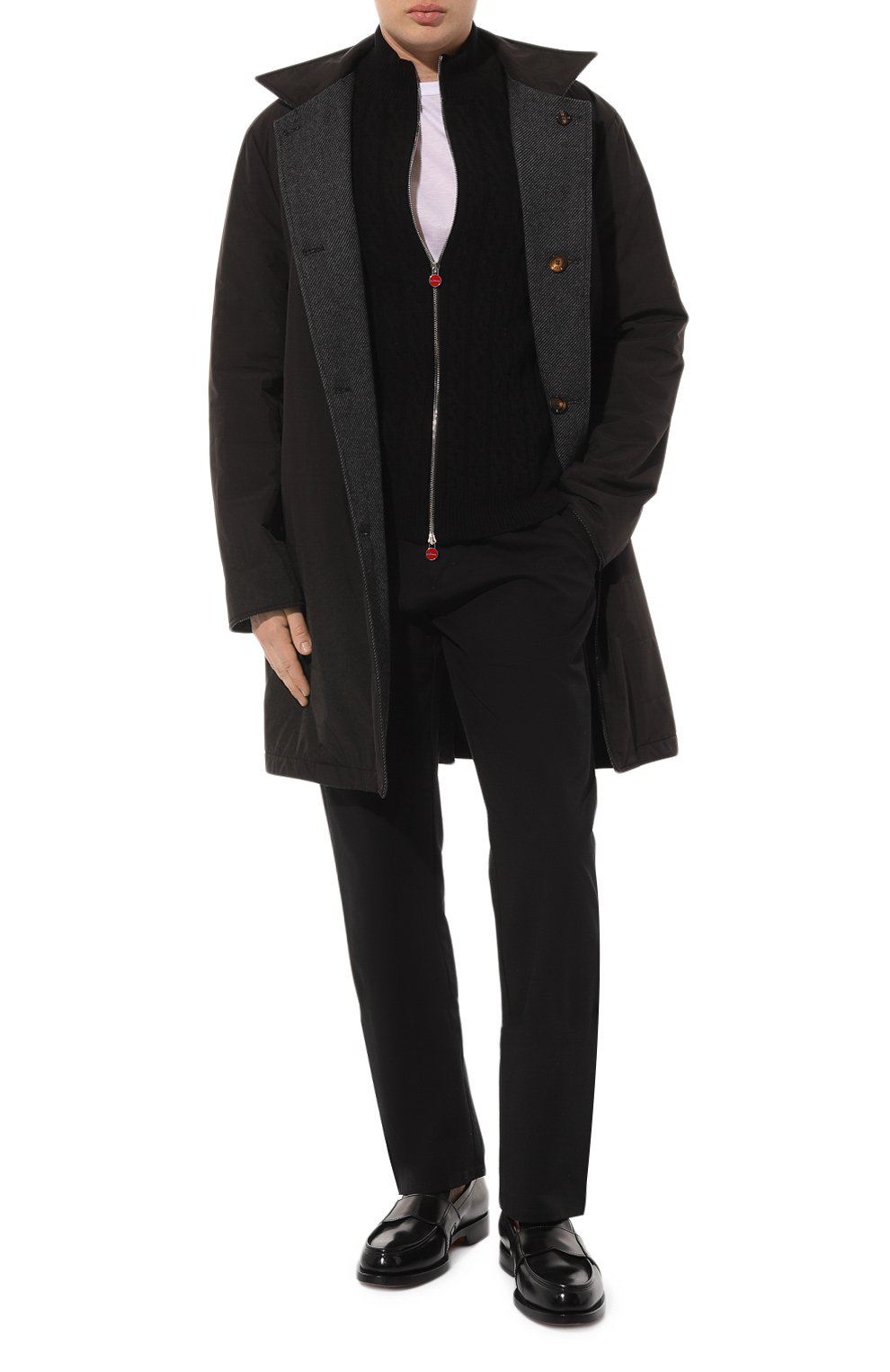 Брюки из хлопка и шелка ZILLI, арт. CP801BM0107VZL000, фото 2