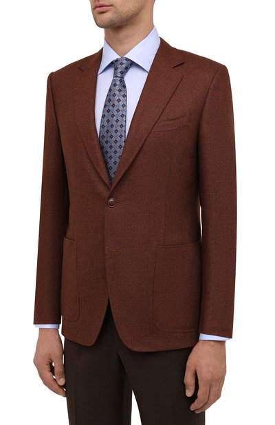 Шерстяной пиджак CANALI, арт. 11288/CF02801/110, фото 4